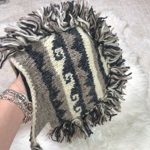 HANDMADE Wool Mohawk Hat